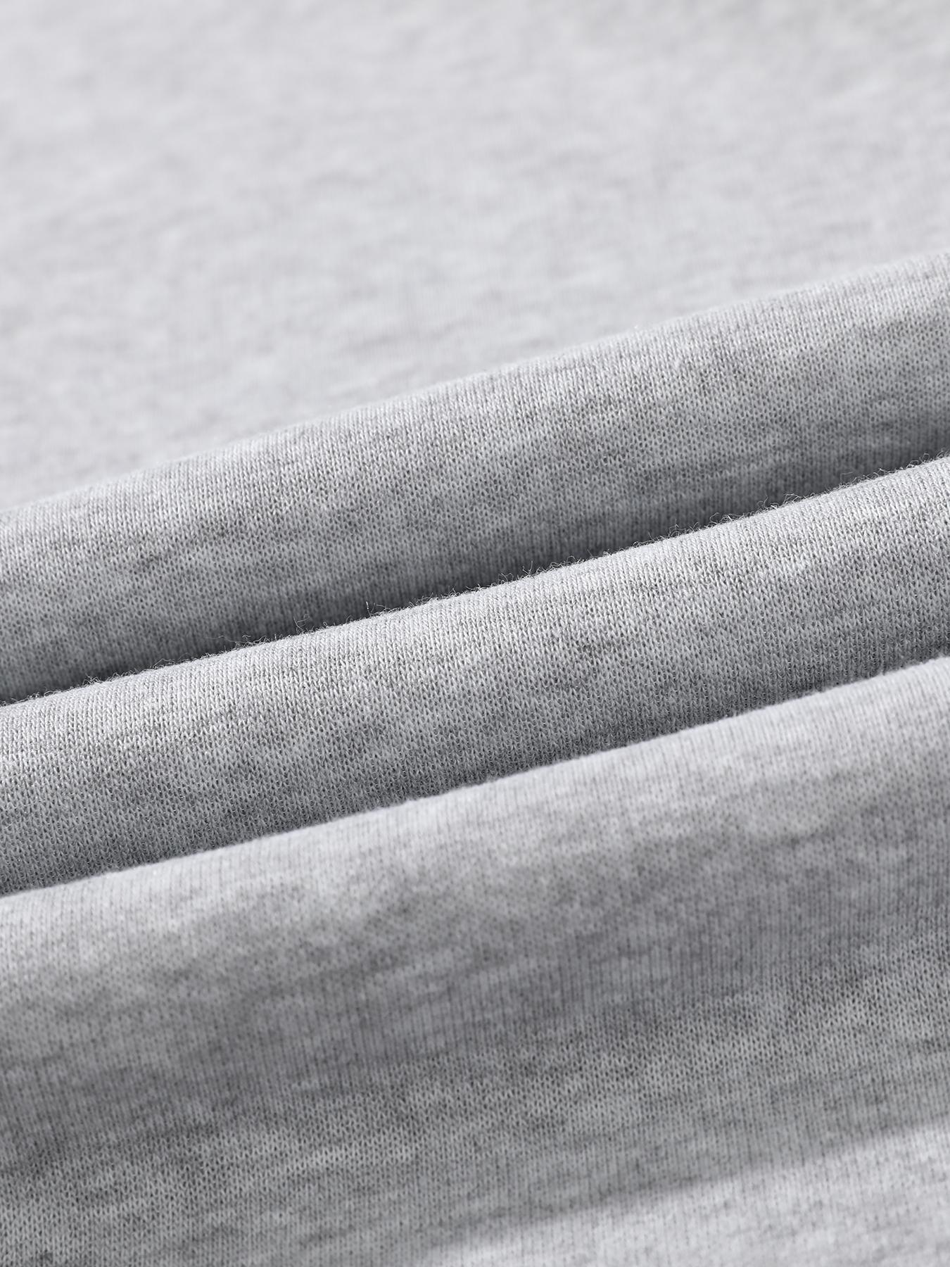 Men's Half-Zip Hoodie with Shorts Two-Piece Set, Basic Style Comfortable and Warm Sports Jogging Set, Suitable for Daily Wear, Outdoor Activities, Running and Workouts &ndash; Available for Men and Women.