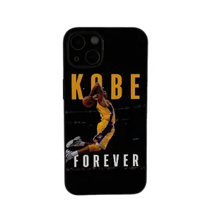 Kobe Bryant phone case, compatible with iPhone 17, 16, 15, 14, 13 12 and Samsung Galaxy S22-26,Luxurious, delicate, and skin-friendly full-coverage phone case.