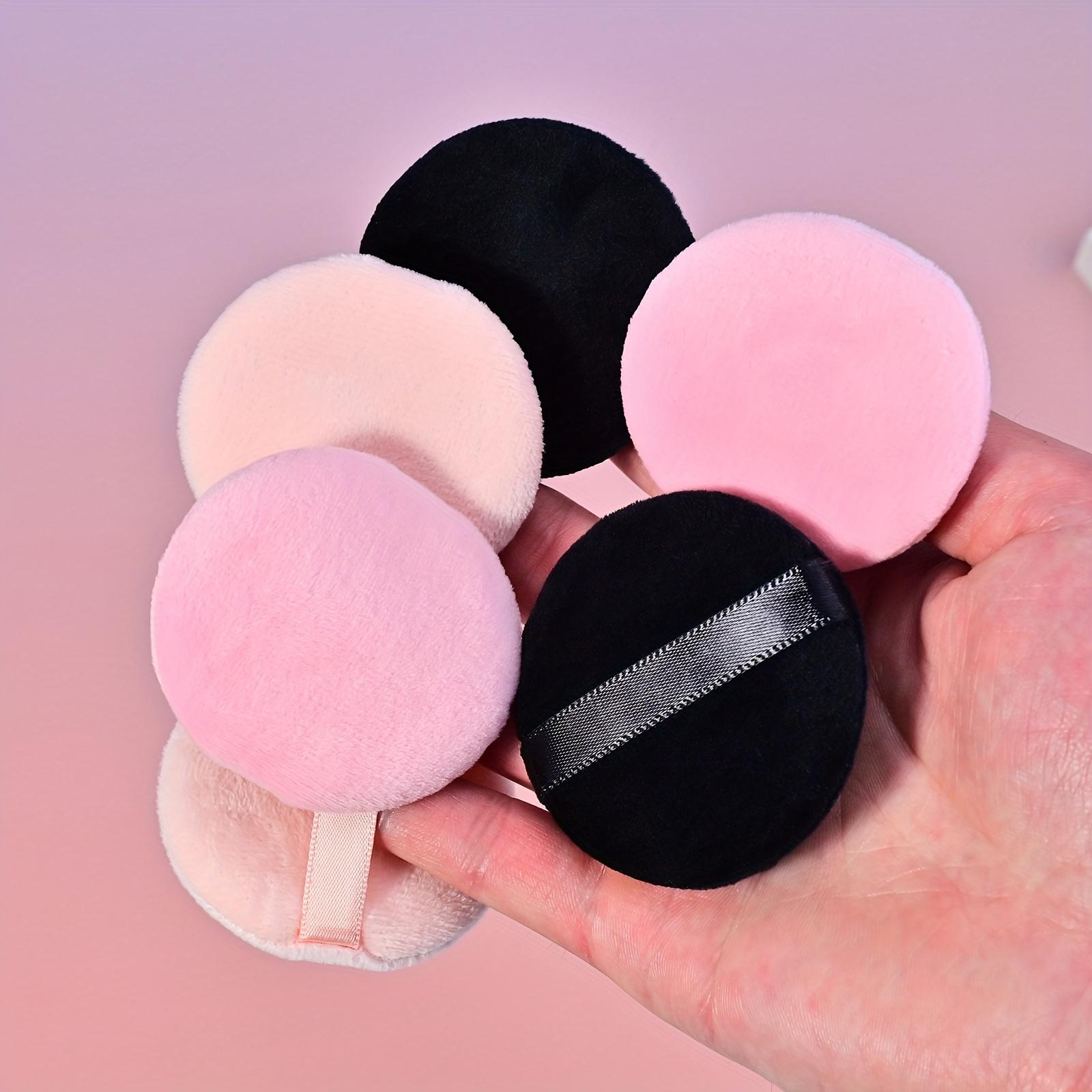 [3pcs Soft Powder Puff] 3pcs Super Soft Powder Puff for Face Powder |   Set Makeup, Dry Powder Puffs And Wet Powder Puffs, Suitable for Traveling, Beauty Tool with Strap