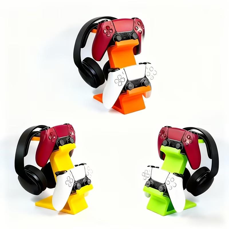 3D Printed Controller Holder and Headphone Holder Saves Desktop Space and Is Suitable for Game Controller Storage Racks, Controller Holders, Headphone Holders and Other Game Accessories