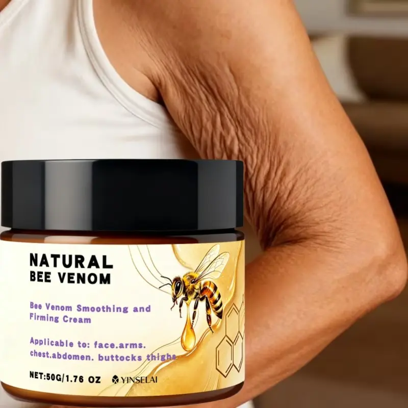 Natural Bee Venom Lifting Cream, Tightening for Face, Arms & Body, 50g, Skin Firming Treatment, Natural Ingredients