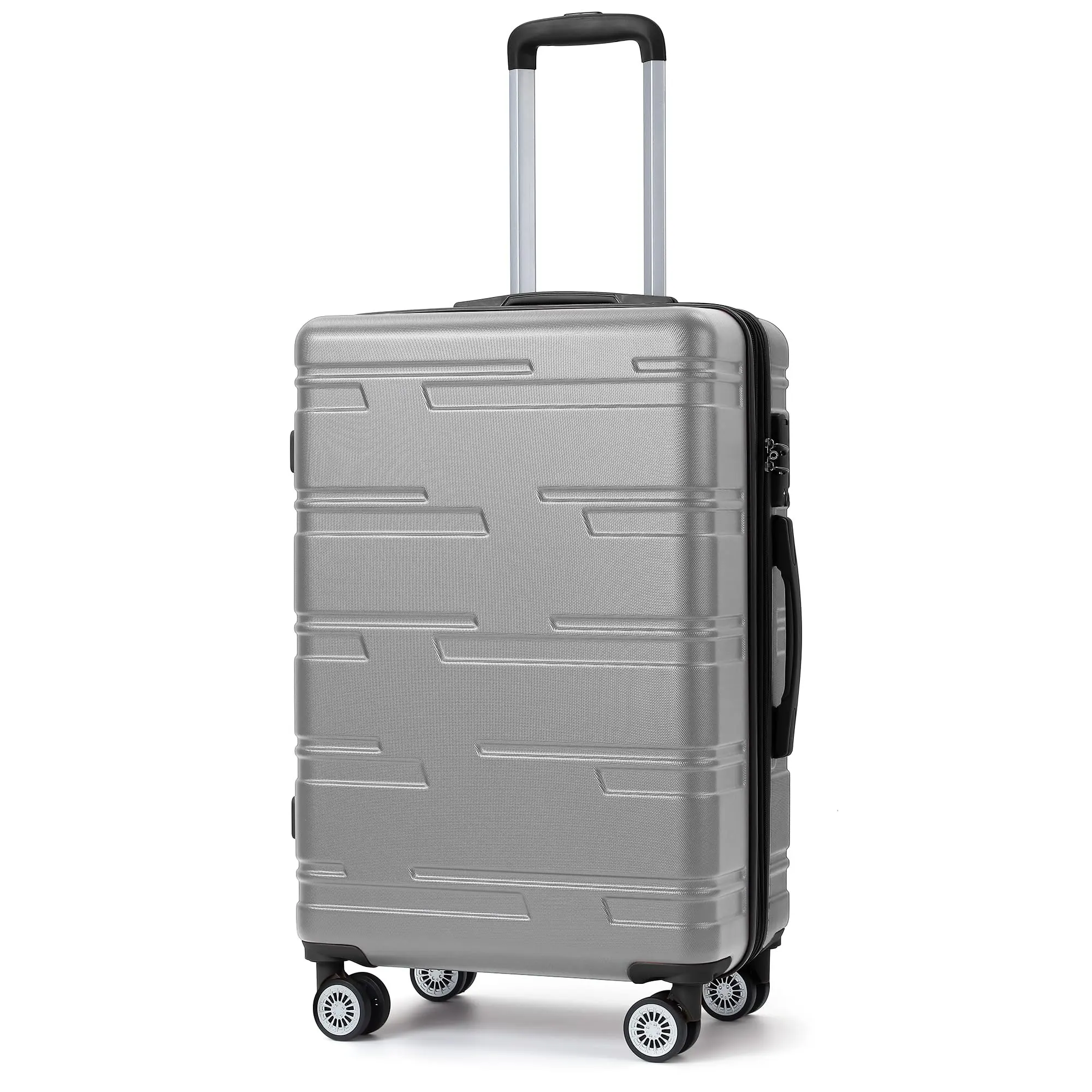 ✈️ Expandable 28" Hard Shell Suitcase – TSA Lock, 360° Spinner Wheels, Lightweight Checked Luggage for Stress-Free Travel! 🧳💨