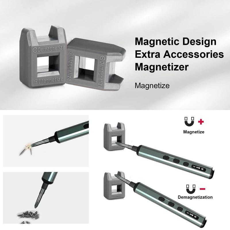 68-in-1 Electric Screwdriver Set, Magnetic & Pop-up Design Mini Electric Precision Screwdriver Set for Repairing Electronics, Men Gifts, Cordless Tool Kit, Hardware, Tool Kit, Power Tool, Tool Box