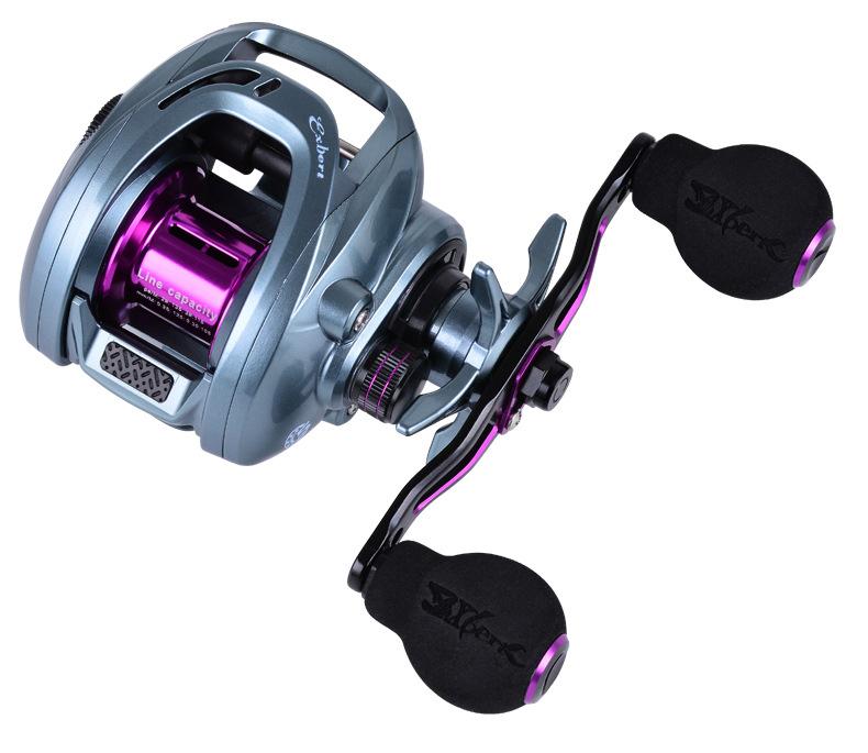 Ultralight Carbon BFS Baitcasting Reel, Magnetic Brake Anti-Backlash Long Cast Versatile Fishing Reel for Bass Trout