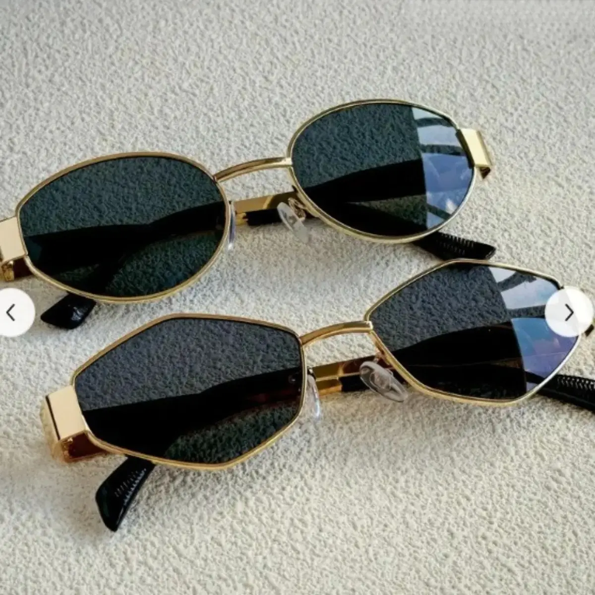 2-Pack Small Round Metal Sunglasses – Vintage Retro UV400 Fashion Shades for Women