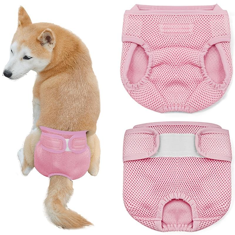 New Pet Female Dog Period Pants in 5 Colors, Comfortable, Leak-proof, and Breathable. Anti-harassment Modesty Pants, Reusable Dog Menstrual Pants, Dog Diapers. Suitable for Small, Medium, and Large Dogs. for All Seasons