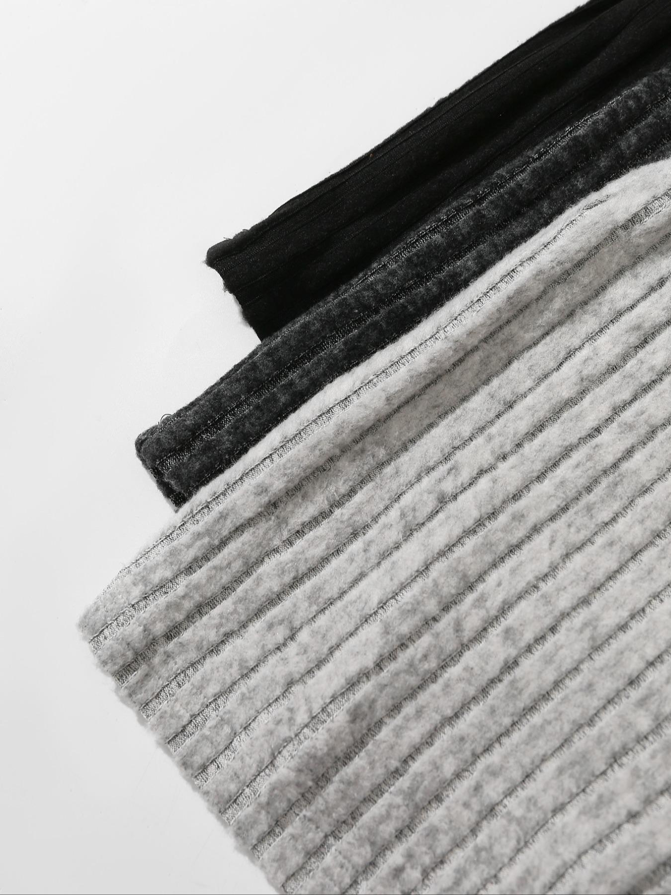 Women's Solid Ribbed Crop Top & Romper Set, Casual Basic Fashion Minimalist Cozy Top & Romper for Daily Outdoor Wear, Ladies Clothes for All Seasons, Fitted