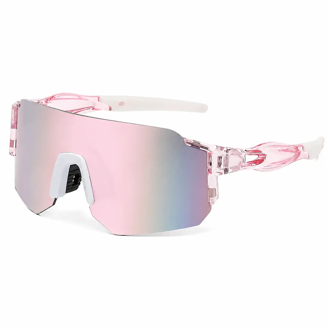 Premium Lightweight Resin Sports Sunglasses with UV400 Protection, Anti-Glare Lenses and Windproof Design—Ideal for Fishing, Mountain Biking, Road Cycling, Hiking, and Outdoor Adventures All Year Round