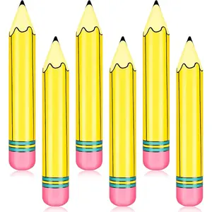 pro 27 Inch Giant Large Inflatable Pencil Back to School Graduation Decor Hanging Inflatable Pencil Classroom Decoration for Back to School Classroom Garden Room Birthday Party Decorationsfidget toys