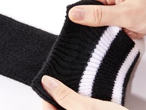 Women Thigh High Socks Extra Long Warm Knit Over Knee High Boot Stockings Striped Thigh Highs Leg Warmers