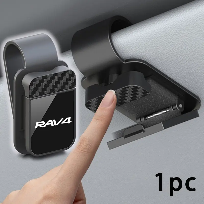 Rav4 Car Eyeglass Holder, Auto Interior Organizers, Scratch-Resistant & Anti-Slip, Stable Design, Practical Interior Decoration, High Appearance Level