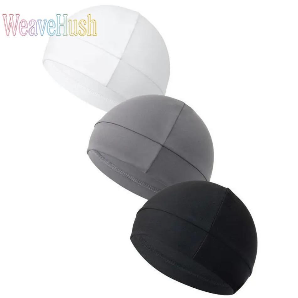 Unisex Plain Color Multifunctional Skull Caps, 2026 Summer Sportive Beanie Fitted Hat for Men & Women, Stretchy Helmet Liner Hat, Biking Accessory for Back To School, Birthday Outfit