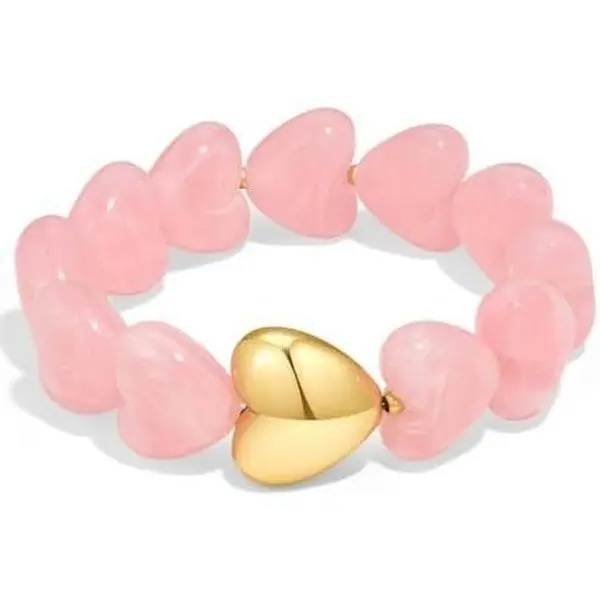 Chunky Beaded Bracelet for Women Dopamine Colorful  Bangles Blue White Hot  Beaded Boho Bracelets Summer Rainbow Beach   Trendy Spring Summer Outfit Accessories