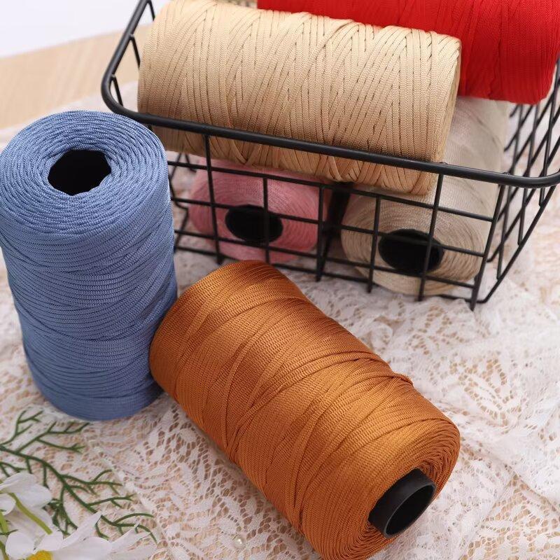 Solid Color Crochet Thread, 1 Count DIY Crochet Supplies for Sun Hat, Bag, Shoes, Cushion, Slippers, Crochet Supplies for Home Decor, Crochet Items