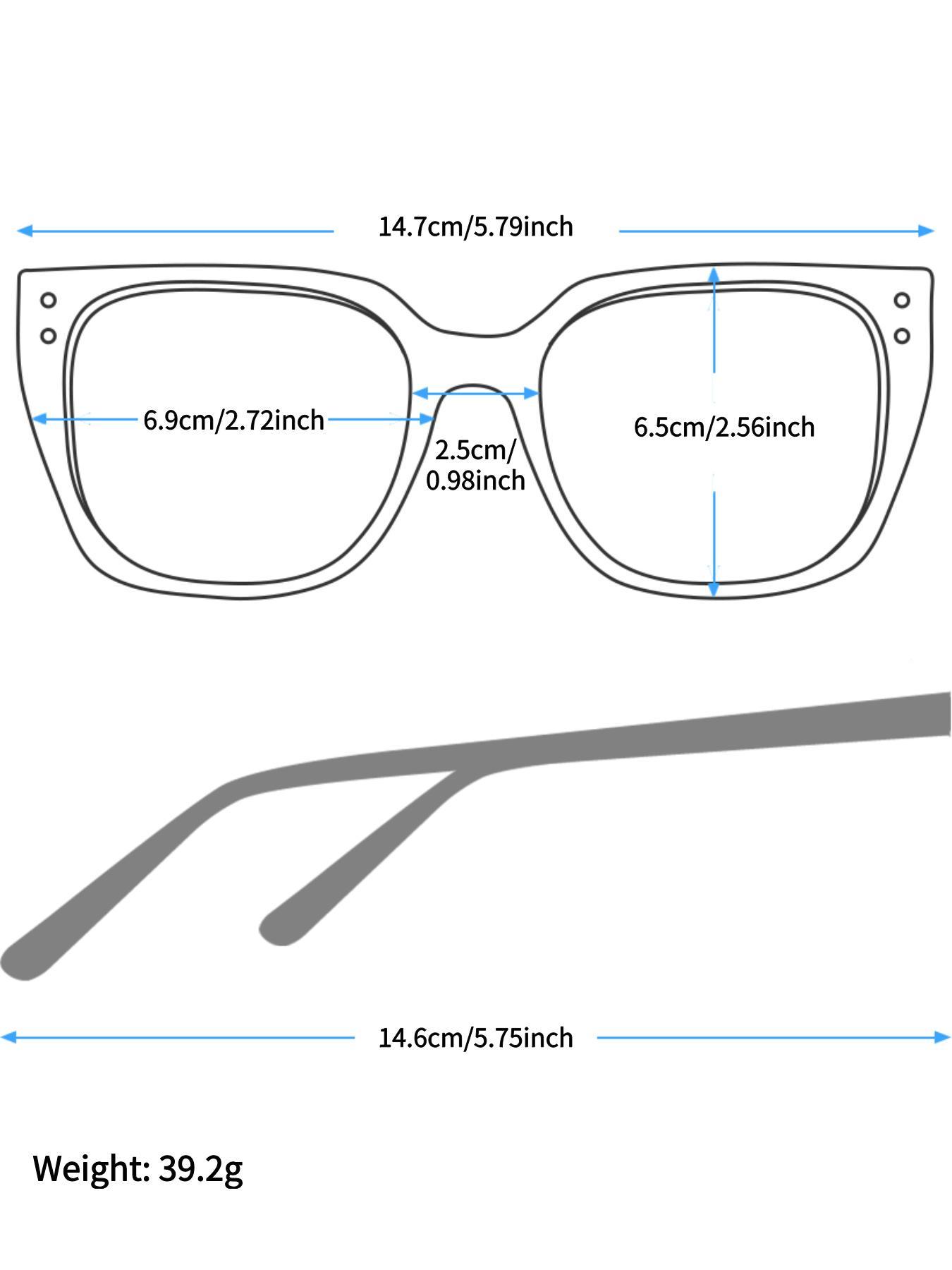 Women's Leopard Print Large Frame Eyeglasses, Trendy Casual Eyeglasses for Everyday Use, Fashion Accessories for Outdoor Activities, Leopard Pattern Eyeglasses, Trendy Casual Frames