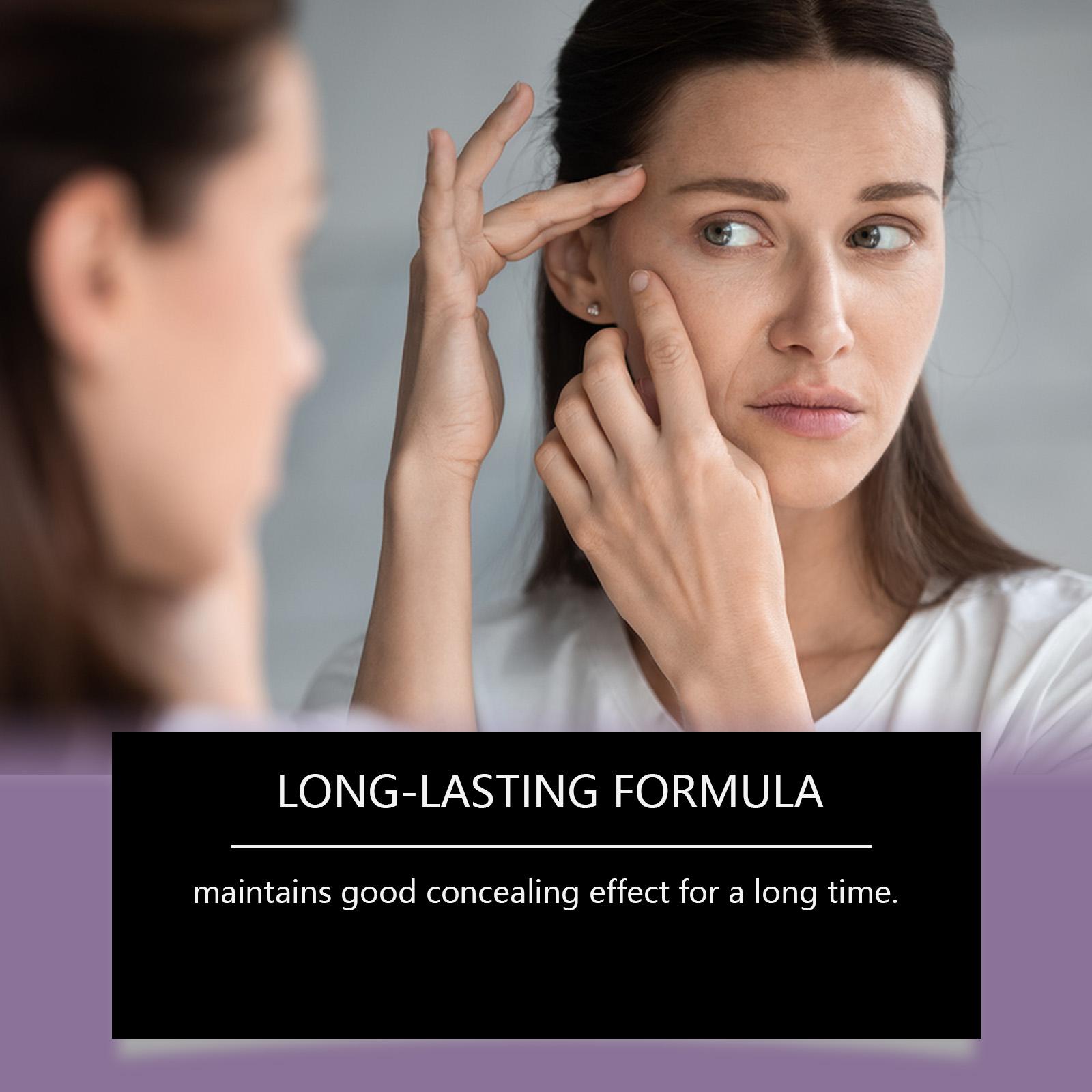 AMZ Natural Skin Tone Concealer, Daily Makeup, Facial Concealer, Hydrating Concealer, Non-Sticking, Natural Skin Tone Concealer Cream