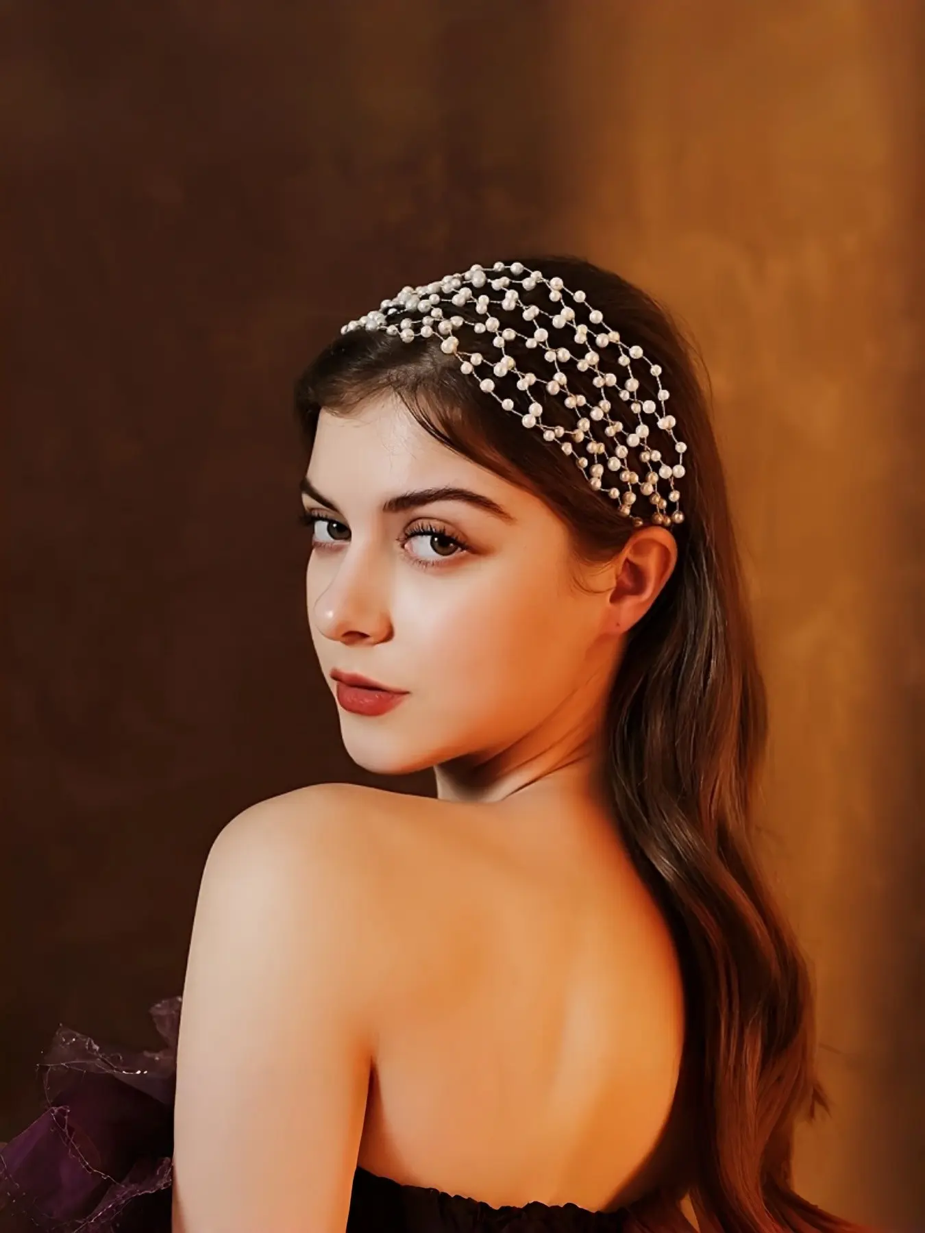 Crystal Rhinestone Hairband, Elegant Jewelry Headband for Parties, Bride Wedding Accessory, Stylish Hair Decoration