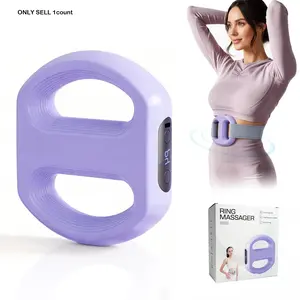 Multifunctional Full-Body Fascia Ring Massager, Fascia Reliever, 4 Modes & 3 Intensities, Hands-Free Vibration Massage, USB Rechargeable, Cordless