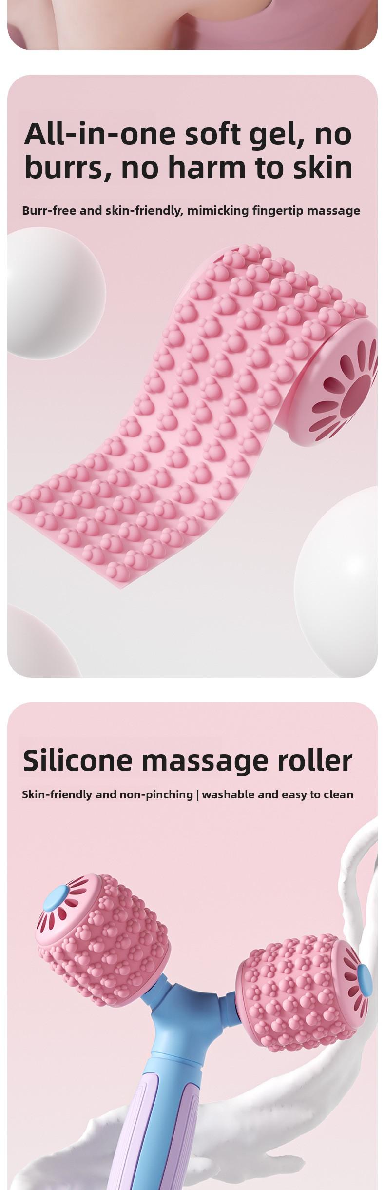 Yoga Massage Stick Size Muscle Relaxation Roller Accessories Fitness Equipment Yoga Mat Massage Roller