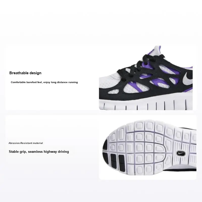 Nike Free Run 2.0 'Black Purple' 537732-103
