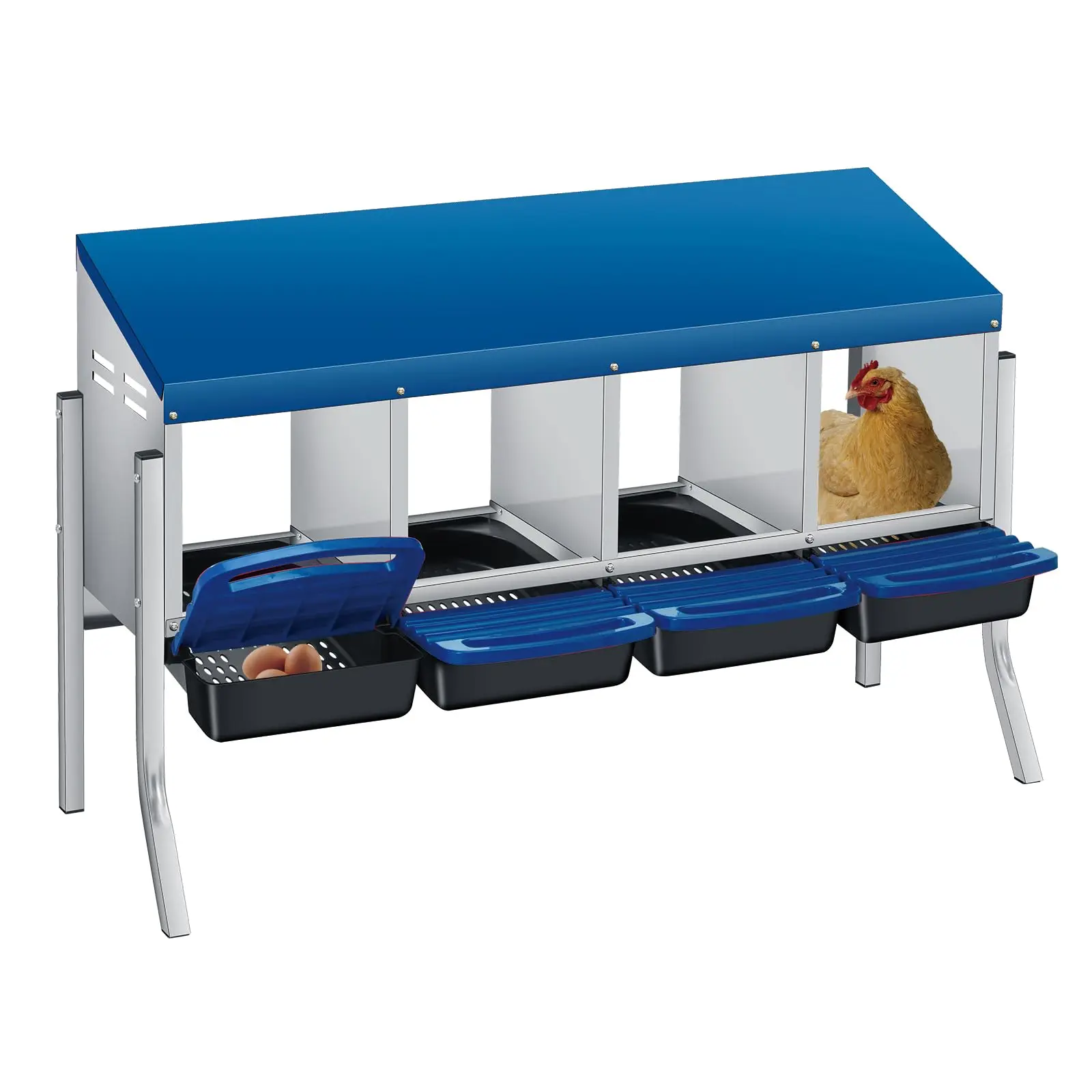 blue Four grids + bracket