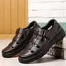 Men's Summer Hollow Out Casual Sandals Footwear, Non Slip Sandals, Anti-Slip Soft Lightweight Sole, Breathable Walking Shoes for Outdoor Camping Indoor Daily Wear, Holiday Gift