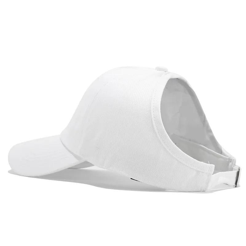 1pc Retro Washed Backless Baseball Cap for Women,Summer Outdoor Sports Ponytails,Stylish and Versatile Sun Hat for Daily Wear