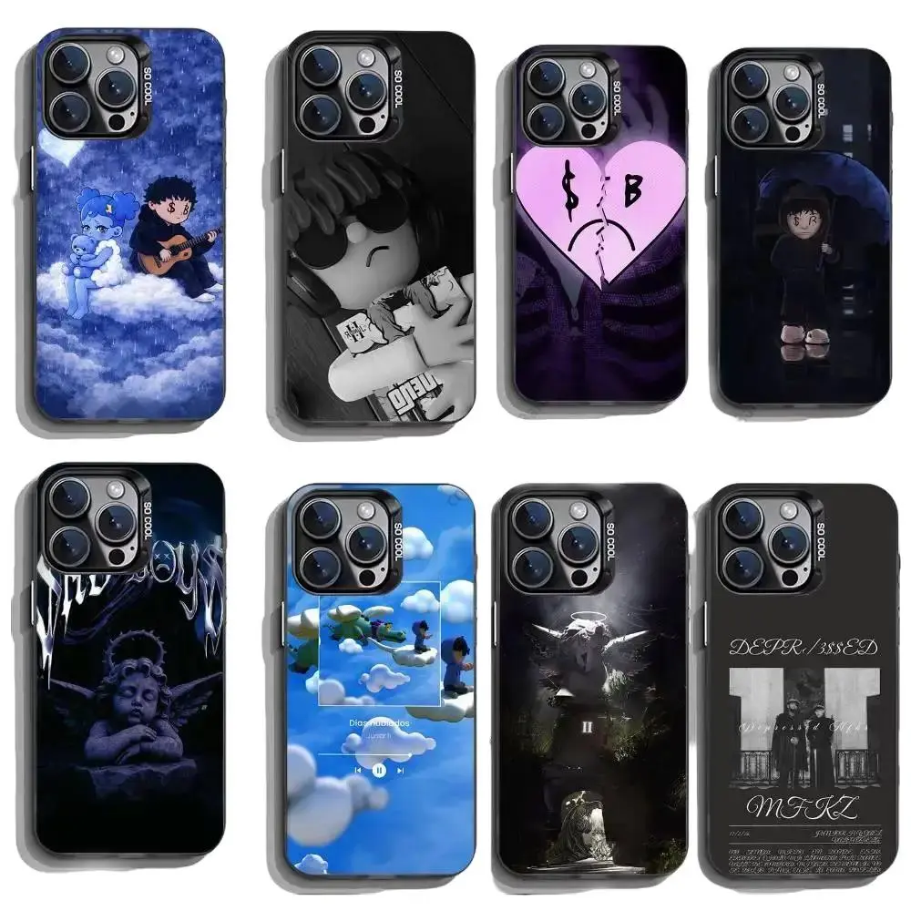 Popular J-Junior H Sad Boyz Phone Case for iPhone 17 Promax 17E 16 15 14 13 12 11 Pro Max 17Air Plus & Samsung Galaxy S26 S25 S24 S23 S22 S21 FE Ultra Plus Anti-Fall Transparent tpu smartphone shockproof protection Soft silicone Back Cover