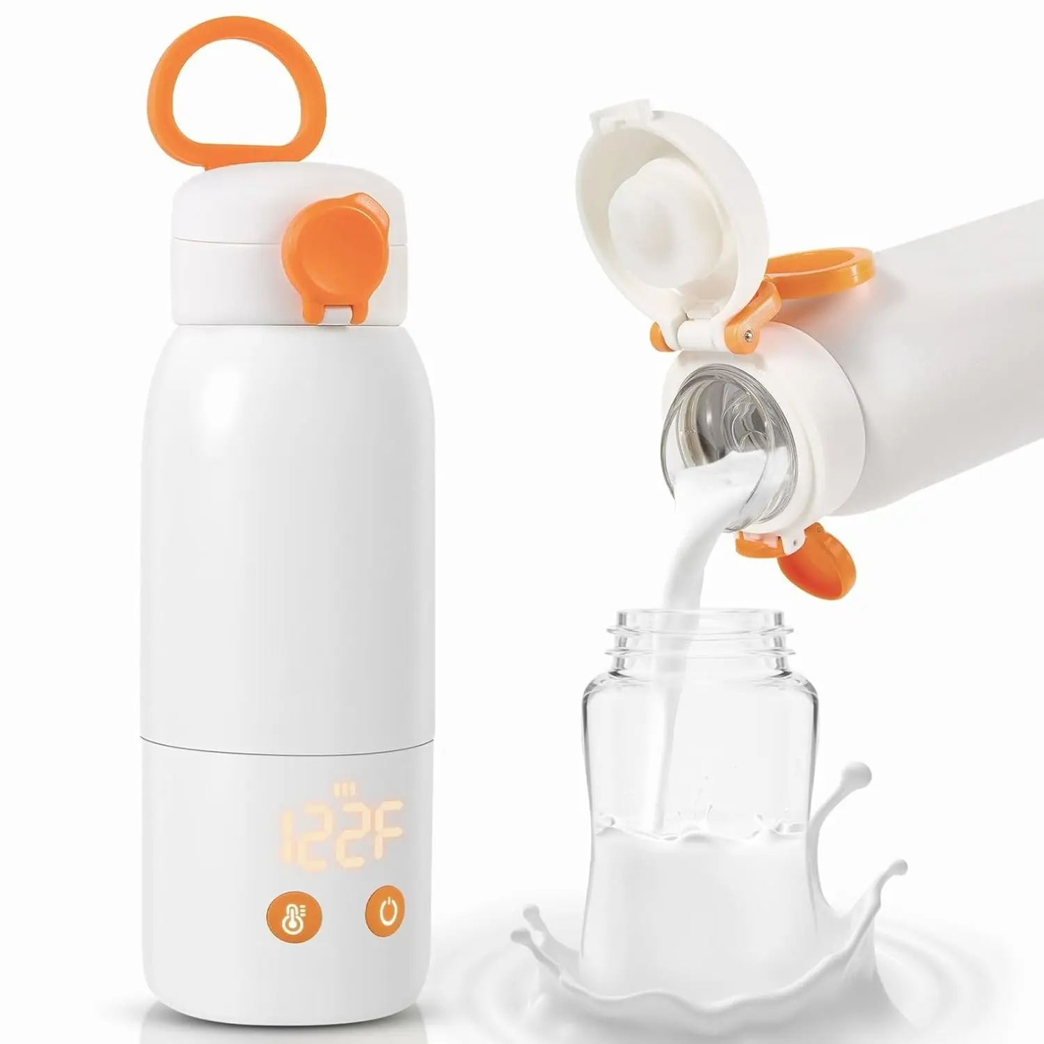 2‑Min Fast‑Heat Bottle Warmer Portable 12oz On‑The‑Go Travel Baby Essential