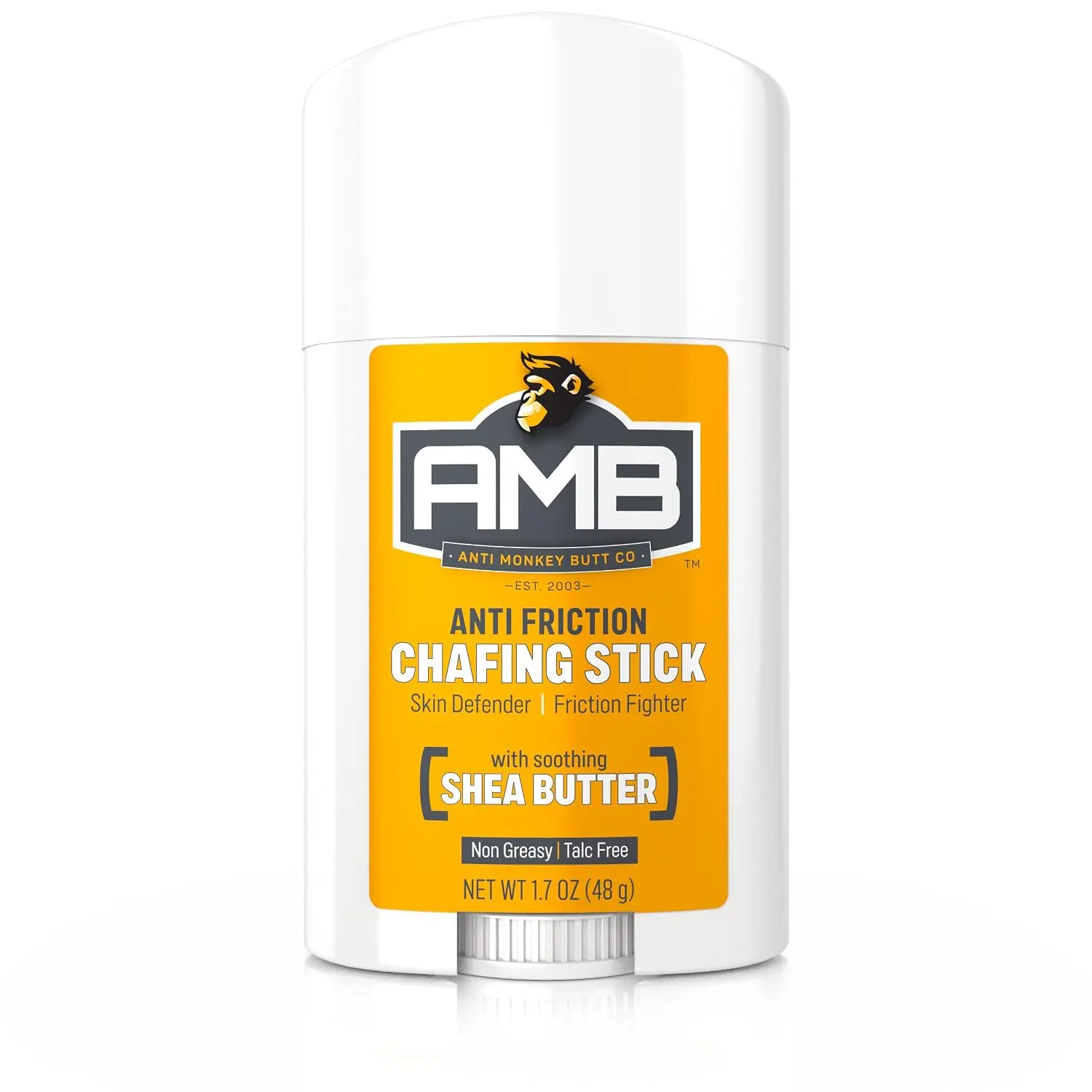 sportsAnti Monkey Butt Chafing Stick, Body Glide, 1.7 oz