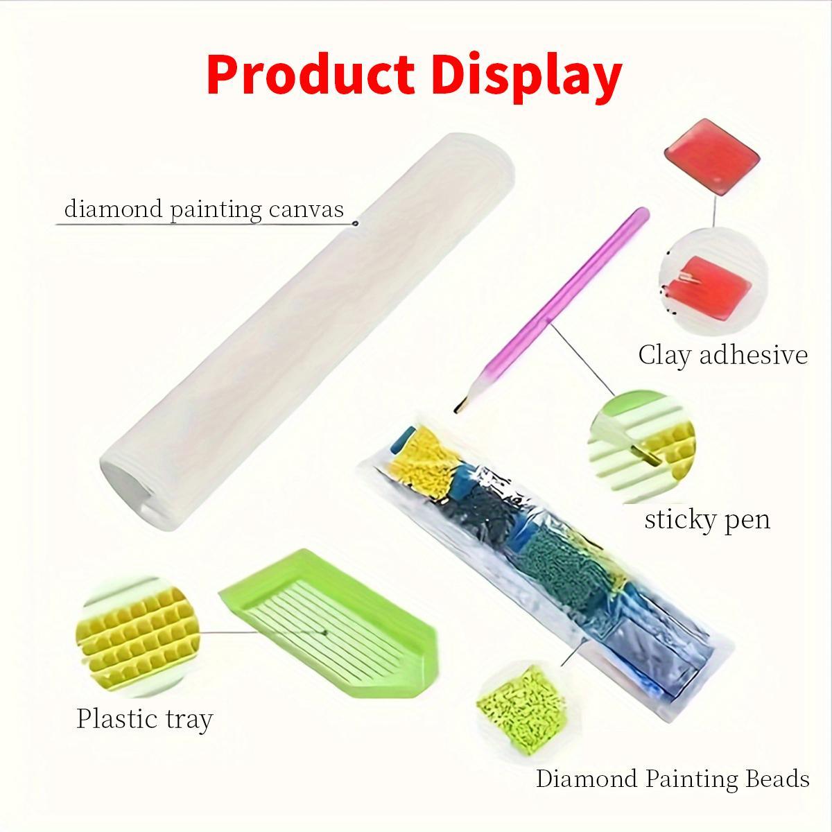 Starry Night Pattern DIY Diamond Arts Colorful Painting Kit without Frame, 1 Set DIY 5D Diamond Arts Colorful Painting Kit, Handmade Home Decor, Handcraft, Handicraft