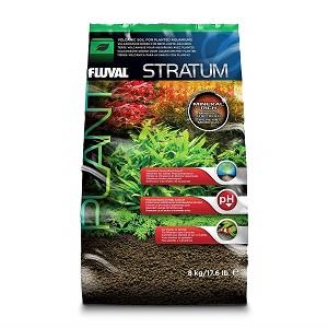 Fluval 12694 Plant and Shrimp Stratum for Freshwater Fish Tanks, 8.8 lbs. – Aquarium Substrate for Strong Plant Growth, Supports Neutral to Slightly Acidic pH