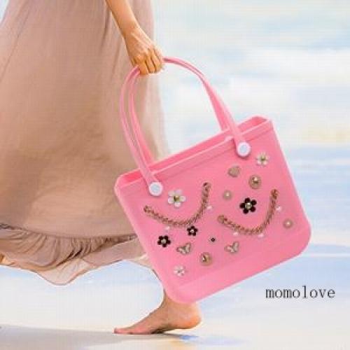 Charms for Bogg Bag Pearls & Flowers Butterfly & Bling Chain Accessories Compatible Simply Southern Beach Bag Tote Insert