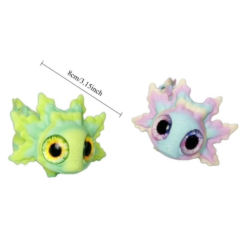 3pcs 3D Printed N & Y Button Clicker Desk Decor Cute Stress Relief Ornament Holiday Gift