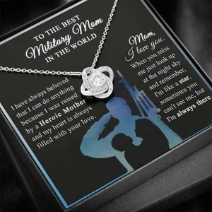 Mom Necklace, Military Mom Jewelry, Proud Army Mom Necklace, Military Mommy Necklace, Military Mom Gift, Army Mother Necklace, Gift For Military Mom, Beautiful Necklace Gifts for Mom - Perfect Mother's Day Jewelry, Thoughtful & Meaningful Gift for Mo