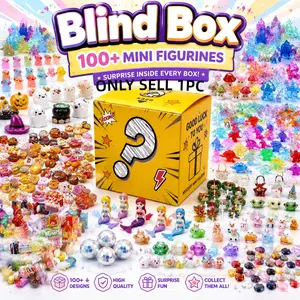 Surprise Blind Box Mechanism, Fun Unboxing Experience, Compact and Elegant, Desktop Decor, Dollhouse Accessory, DIY Craft Supplies, Mini Blind Bag