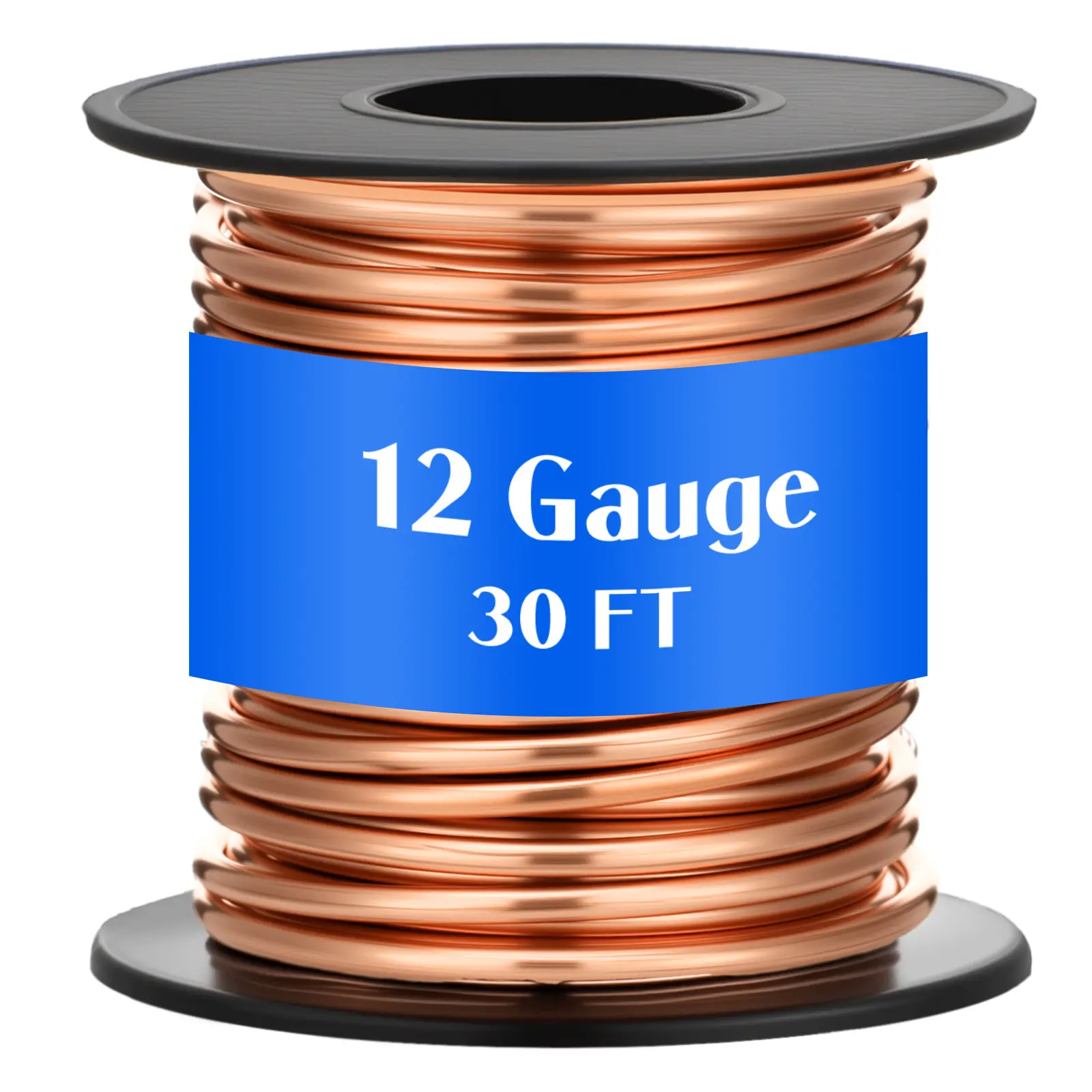 Bare Copper 12-Gauge 30ft Cable, Pure DIY Specialty Supply for Gardening, Jewelry Crafting Bare Copper 12-Gauge 30ft Cable, Pure DIY Specialty Supply for Gardening, Jewelry Crafting