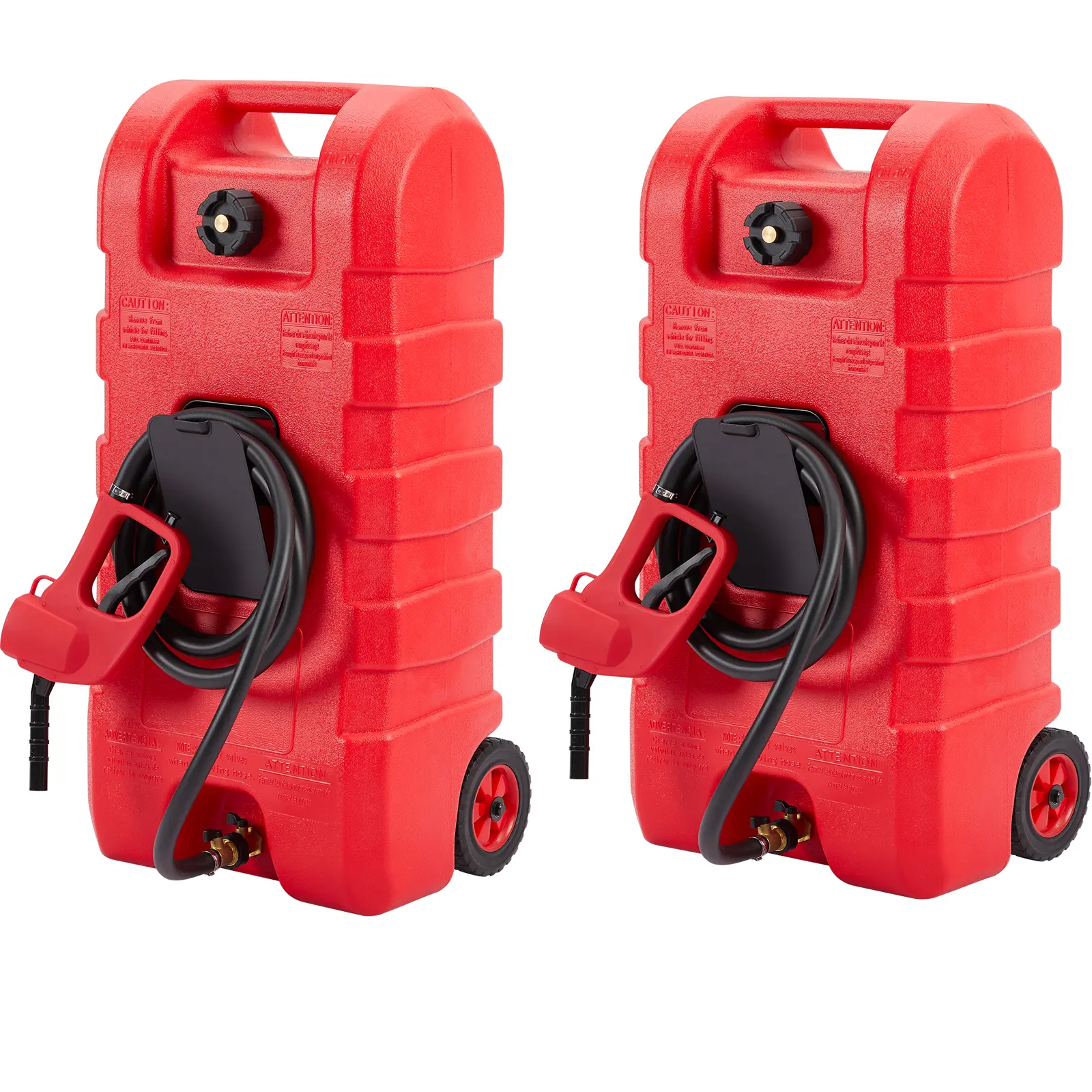 Tragbar Benzinkanister Mit Manueller Siphonpumpe, Absperrventil & Schneller Übertragung, Durchfluss 7,5 l/Min, Für ATV UTV