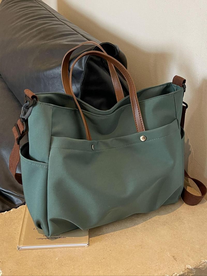 Large Capacity Minimalist Shoulder Bag, Casual Versatile Computer Crossbody Bag, All-match Tote Bag for Going Out, Dating, Shopping, Office, Class, Casual Messenger Bags