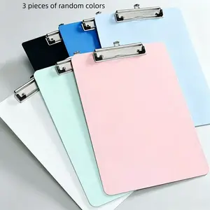 3-Piece A4 Writing Pad Folder, Vertical Meeting Record Board, Office Supplies, Learning Tools, Restaurant Order Taking, Portable and Convenient