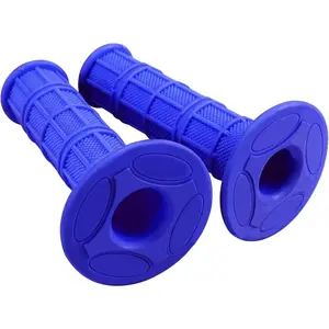 7/8" Handlebar Grips for 50cc-125cc Dirt Bike Pit Bike ATV Mini Bike, 22mm Left 24mm Right Soft Rubber for CRF TTR PW80 KLX KX65 SSR Coleman CT200U