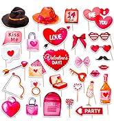 20Pack Valentine's Day Cake Stencil Templates Decoration, Reusable Valentine's Day Cake Cookies Baking Painting Mold Tools, Dessert, Coffee Decorating Molds Cappuccino Mousse Hot Chocolate