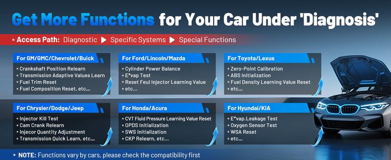 XTOOL X100 PAD3 Scan Tool & Programmer Tool with [KC100+EEPROM Adapter $350 Value Kit], All System Bidirectional OBD2 Scanner with FCA AutoAuth, 38+ Resets, ECU Coding, CAN FD & DOIP, 2 Years Update