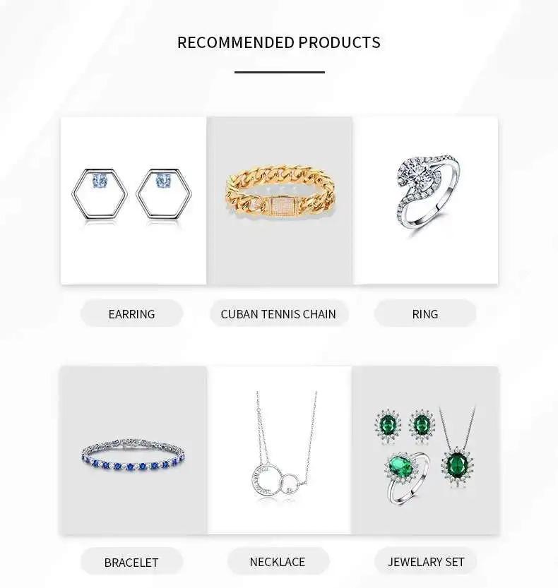 Iced Out 4rows 16mm Vvs Moissanite Miami Cuban Link Chain Pass Diamond Tester Gra Hip Hop 925 Sterling Silver Bracelet