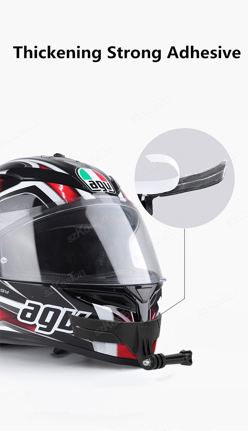 Motorcycle Helmet Chin Stand Mount Holder Full Face Holder for GoPro 13 12 11 10 9 8 DJI Action 6 5 NANO Action Camera Accessory