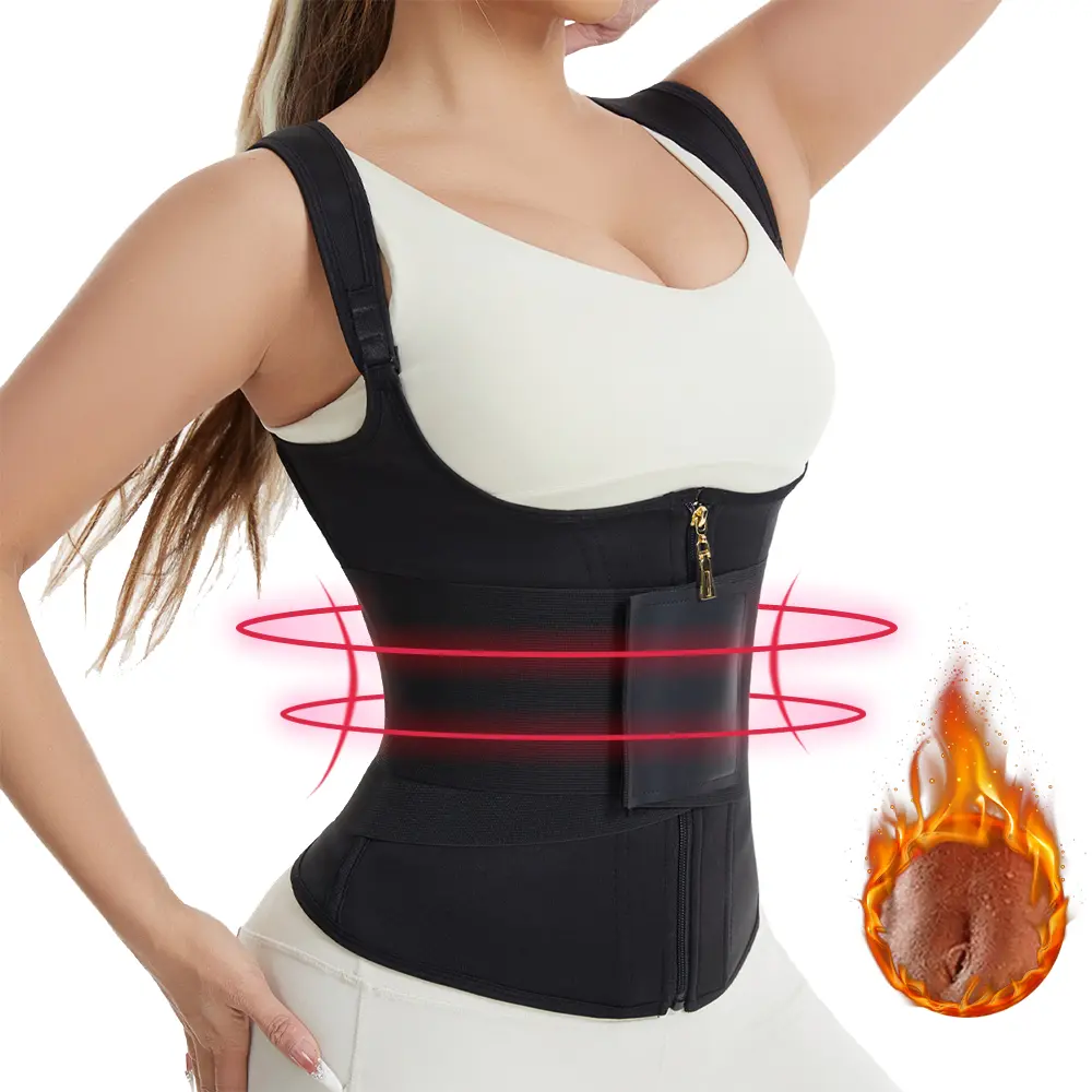 Waist Trainer Belt for Women  - Waist Trimmer Ab Belt - Tummy Control Body Shaper
