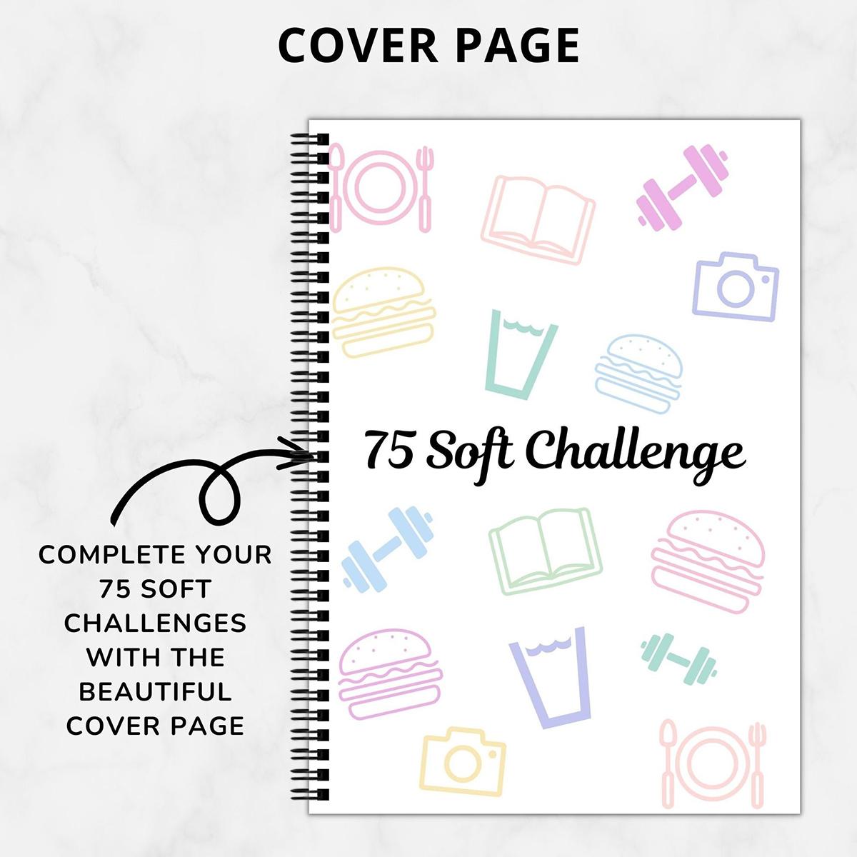 A4 Soft Monthly Budget Academic Planner Notebook, 1 Count 75 Target Challenge Planner Notebook, Productivity Planner, Daily Planner, Time Management & Efficiency Improvement Record Book, Office Stationery & Supplies, Weekly Spiral Bound Planner