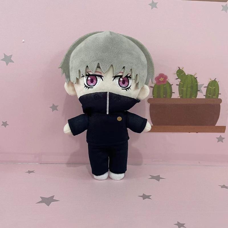 20cm JJK Plush Mahito Plush Nanami Kento Inumaki Toge Fushiguro Toji Anime Figure Stuffed Kawaii Doll Birthday Collection Gift