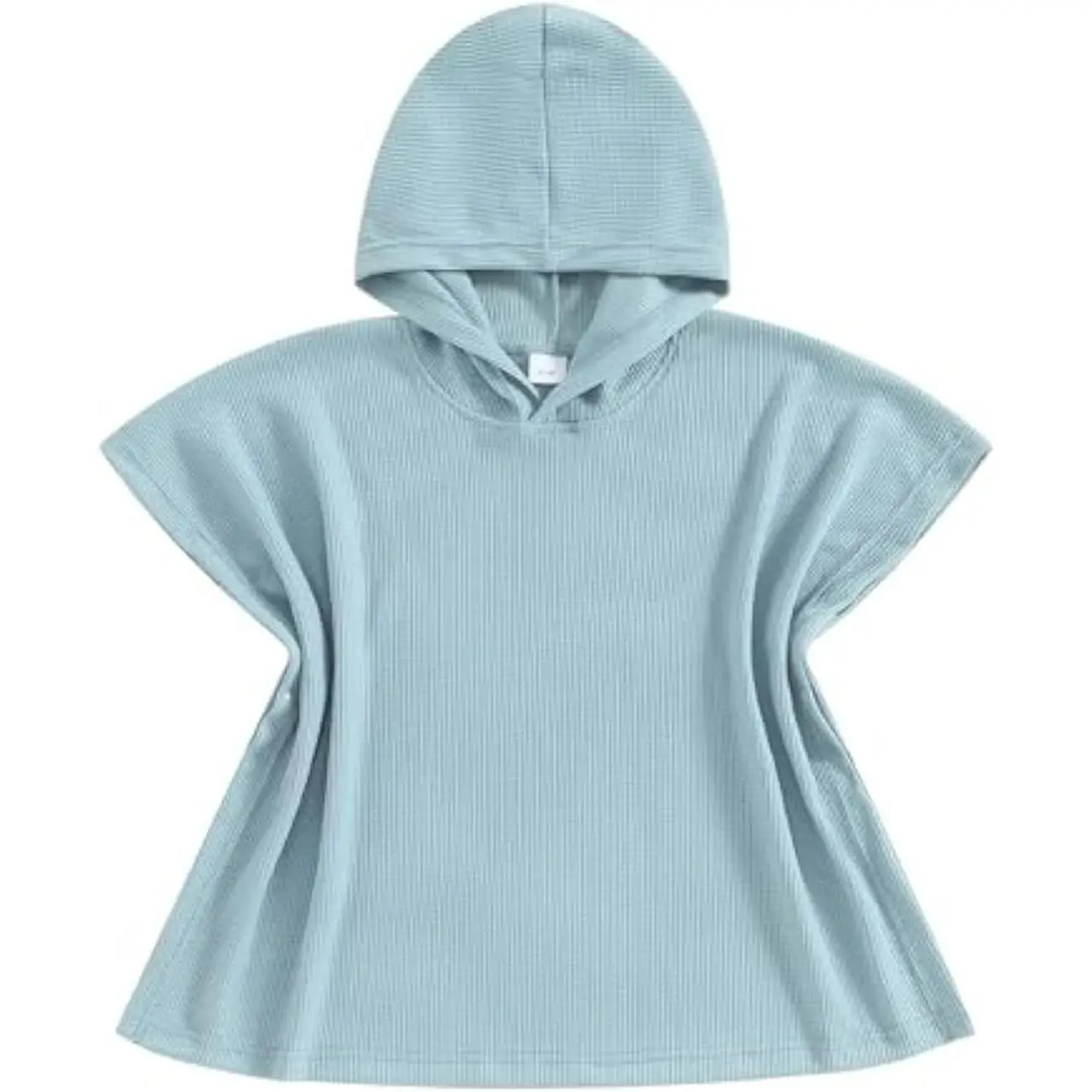 Kids Swim Cover up Girls Boys Waffle Towel Poncho Swimsuit Coverups for Beach, Pool, Bath