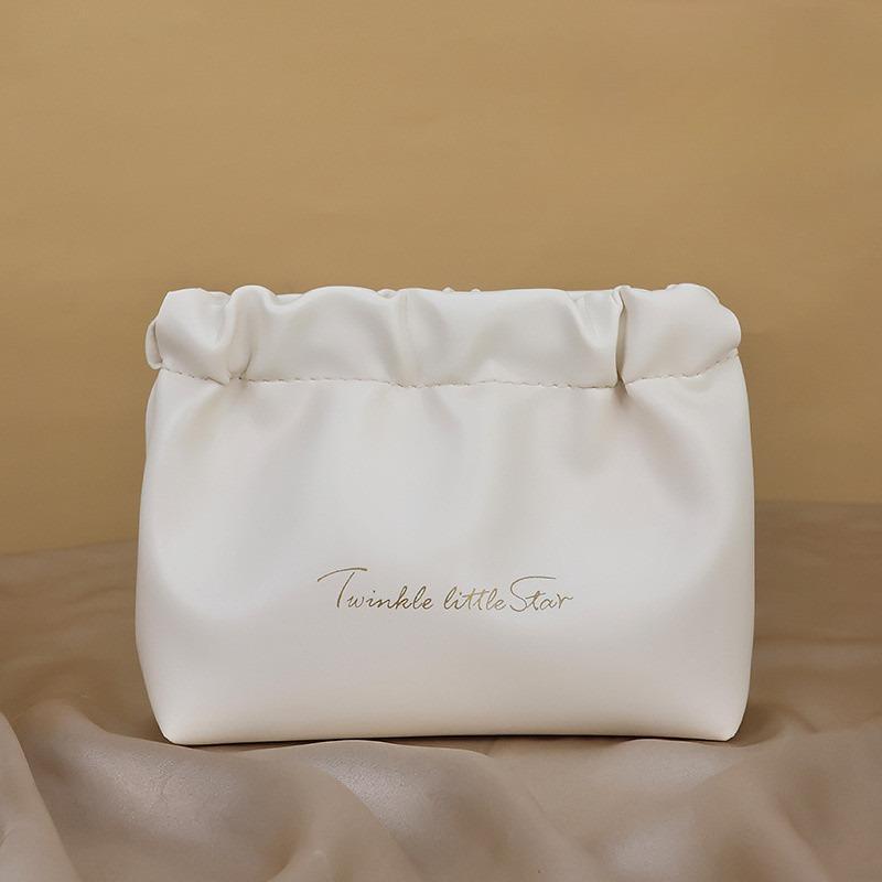 Portable Data Cable Storage Bag, 2 Counts/set Mini Automatic Closing Bag, Lipstick and Change Storage Bag, Makeup Bag, Travel Toiletries Bag